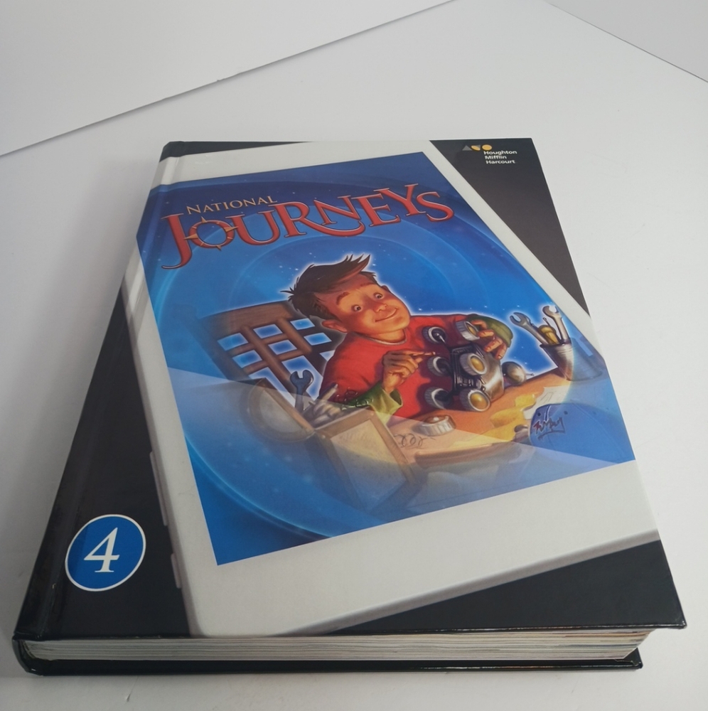 Journeys National Hardcover Book 4th Grade Homeschool Goughton Mifflin Harcourt